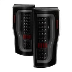 Picture of Spyder 9041617 Led Tail Lights - Black Smoke
