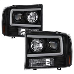 Picture of Spyder 5084491 1pc Light Bar Projector Headlights - Black