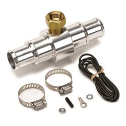 Picture of Auto Meter 2282 Fitting, Adapter, Radiator Hose, 1" To 1.25", 3/8" Nptf Female, Aluminum