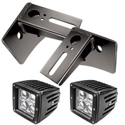 Picture of Oracle Lighting 2142-504 Lower Windshield Mount Brackets W/ Lights Combo