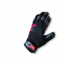 Picture of Warn 88895 Synthetic Leather With Kevlar Reinforcement Shock Absorbing Palm Black Size Xl