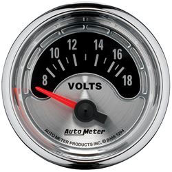Picture of AutoMeter 1294 Gauge, Voltmeter, 2 1/16" , 18v, Elec, American Muscle