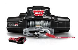 Picture of Warn 95960 12 Volt Two 16 Amp Accessory Ports 12000 Lb Cap 80 Ft Spydura Synthetic Rope
