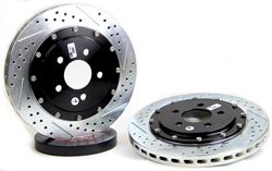 Picture of Baer 2261031 Baer Brakes EradiSpeed+ Front 2-piece Performance Brake Rotors, SDZ