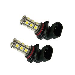 Picture of Oracle Lighting 3604-001 9006 18 Led Bulbs, White, Pair