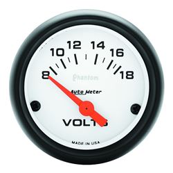 Picture of AutoMeter 5791 Gauge, Voltmeter, 2 1/16" , 18v, Elec, Phantom