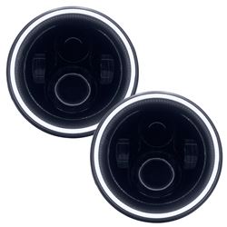 Picture of Oracle Lighting 5769-001 7 In. High Powered Led Headlights, Black Bezel, White