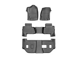 Picture of WeatherTech 44607-1-8-9 1st Row Seat Type:bucket; 1st Row Seat Type:bench; Yukon Xl 2nd Row Seating:bench Seating; Yukon Xl 2nd Row Seating:bucket Seating