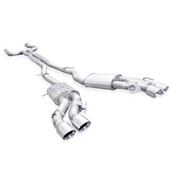 Picture of Stainless Works CTSV16CB Stainless Works Catback Dual Turbo Custom Mufflers Factory Connect