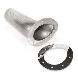 Picture of Stainless Works ST2811 Stainless Works Thru Body Teardrop Tip 3" Inlet