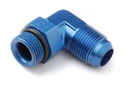 Picture of Earl's Performance 90 Deg. Aluminum AN to O-Ring Port Swivel Adapter