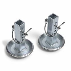 Picture of Warn 80475 ProVantage Replacement Skid Shoes with Pins - Pair