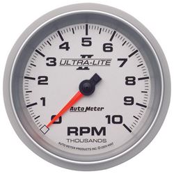 Picture of AutoMeter 4997 Gauge, Tachometer, 3 3/8" , 10k Rpm, In-Dash, Ultra-Lite Ii