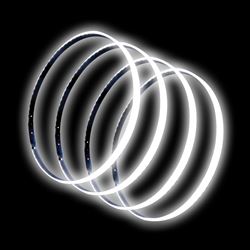 Picture of Oracle Lighting 4215-001 White Led Illuminated Wheel Rings
