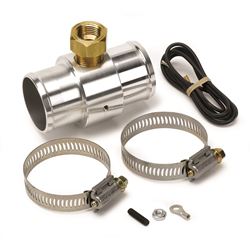 Picture of Auto Meter 2283 Fitting, Adapter, Radiator Hose, 1.5", 3/8" Nptf Female, Aluminum