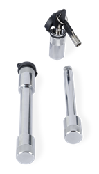Picture of Fastway Trailer 86003660 Keyed Alike Locking Pin Set For E Series 5/8'' Receiver, 1/2'' Height Adjustment