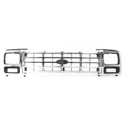 Picture of KEYSTONE FO2513112 Headlamp Door; Chrome; Passenger Side