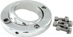 Picture of Borgeson 909014 Swivel Floor Mount For 1 1/2in. Steering Column; Polished Aluminum