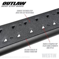 Picture of Westin Outlaw Nerf Step Bars
