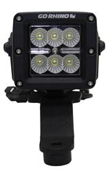 Picture of Go Rhino 730030T Jeep Wrangler Jl, Jlu & Jt Windshield Cowl Mount For A 3" X 3" Single Cube