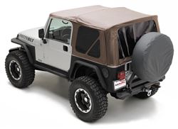 Picture of Smittybilt 99717 OEM Repl Soft Top 97-02 Jeep Wrangler, Spic