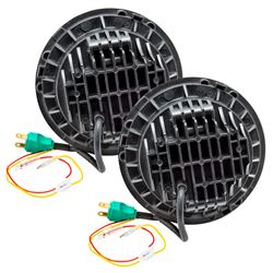 Picture of Oracle Lighting 5769-335 7 In. High Powered Led Headlights, Black Bezel, Colorshift - Bc1