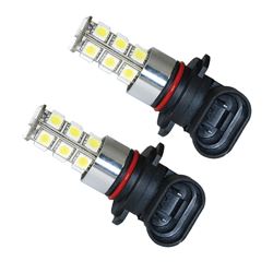 Picture of Oracle Lighting 3603-001 9005 18 Led Bulbs, White, Pair