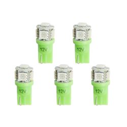 Picture of Auto Meter 3285-K Led Bulb, Replacement, T3 Wedge, Green, 5 Pack