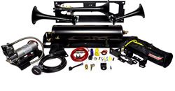 Picture of Kleinn Horns SDKIT17-734 2017-19 F-250/350 Train Horn And Onboard Air System - 730 Horn / 6450rc Comp.