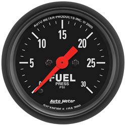 Picture of AutoMeter 2660 Gauge, Fuel Pressure, 2 1/16" , 30psi, Digital Stepper Motor, Z-Series