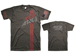 Picture of Borla 21567 Men'S Atak Charcoal T-Shirt - Xxxl