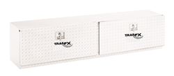 Picture of TrailFX 170721 Top Mount 2 Door Dia Tread Bright Pol 16 Gauge Alum 72x13.25x17 9.4 Cubic Ft Cap
