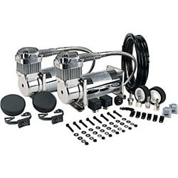 Picture of Viair 40013 Dual Chrome 400C Value Pa 2 COMPRESSOR SYSTEM
