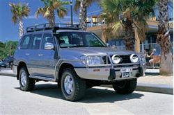 Picture of ARB 3413050 Front Deluxe Bull Bar Winch Mount Bumper