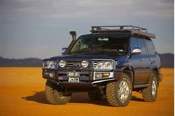 Picture of ARB 3413190 Front Deluxe Bull Bar Winch Mount Bumper