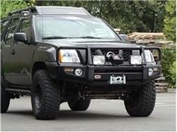 Picture of ARB 3438270 Front Deluxe Bull Bar Winch Mount Bumper