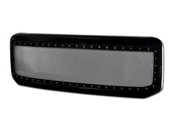 Picture of Armordillo Rivet Mesh Gloss Black ABS ABS Shell / Metal Mesh Grille