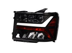 Picture of Alpha Owls 7180406 ALPHA OWLS 2007-2013 GMC SIERRA 1500 TRI-PRO LED PROJECTORS