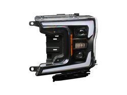 Picture of Alpha Owls 7163010 ALPHA OWLS 2018-2020 FORD F-150 ELITE SERIES LED PROJECTORS - BLACK PROJECTOR BEZEL