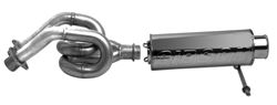 Picture of Gibson Exhaust 96002 Yamaha UTV Single Exhaust System, Stainless