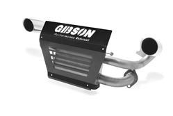 Picture of Gibson Exhaust 98021 Polaris UTV Dual Exhaust, Stainless