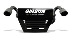 Picture of Gibson Exhaust 98026 Polaris UTV Dual Exhaust, Black Ceramic