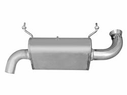 Picture of Gibson Exhaust 98027 Polaris UTV Single Exhaust System, Stainless
