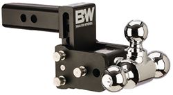 Picture of B&W Ts10049b Tow And Stow Magnum Receiver Hitch Ball Mount