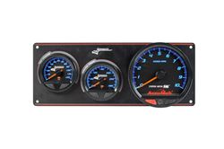 Picture of Longacre Racing Products 52-44572 Smi Elite Waterproof 2 Gauge Set Panel
