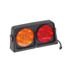 Picture of Wesbar 54209-006 Replacement Part, Dual LH LED AG Light w/3-Wire Plug (Lens: Rear-Amber/Red, Front-Blank/Amber)