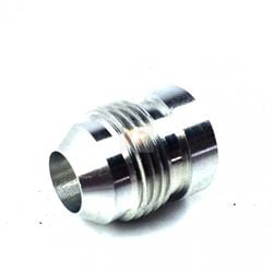 Picture of Fleece Performance FPE-AN971-08DRD -8AN Aluminum Male Weld Bung 1/2 inch Register 3/4 inch OD 