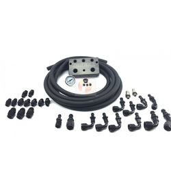 Picture of Fleece Performance FPE-CRR-20-0806 2007.5-2018 Cummins Regulated Return Fuel Distribution Block 