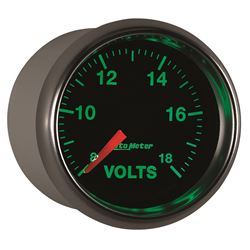 Picture of AutoMeter 3891 Gauge, Voltmeter, 2 1/16" , 18v, Digital Stepper Motor, Gs