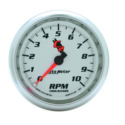 Picture of AutoMeter 7297 Gauge, Tachometer, 3 3/8" , 10k Rpm, In-Dash, C2